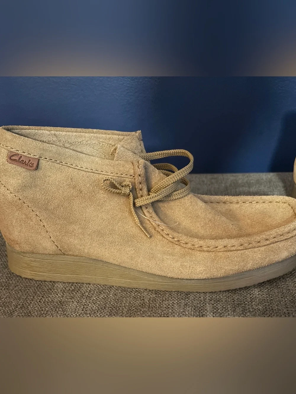 🍁Mens Clarks Originals Wallabee Boots – Maple Suede – Size 10.5 – New no box